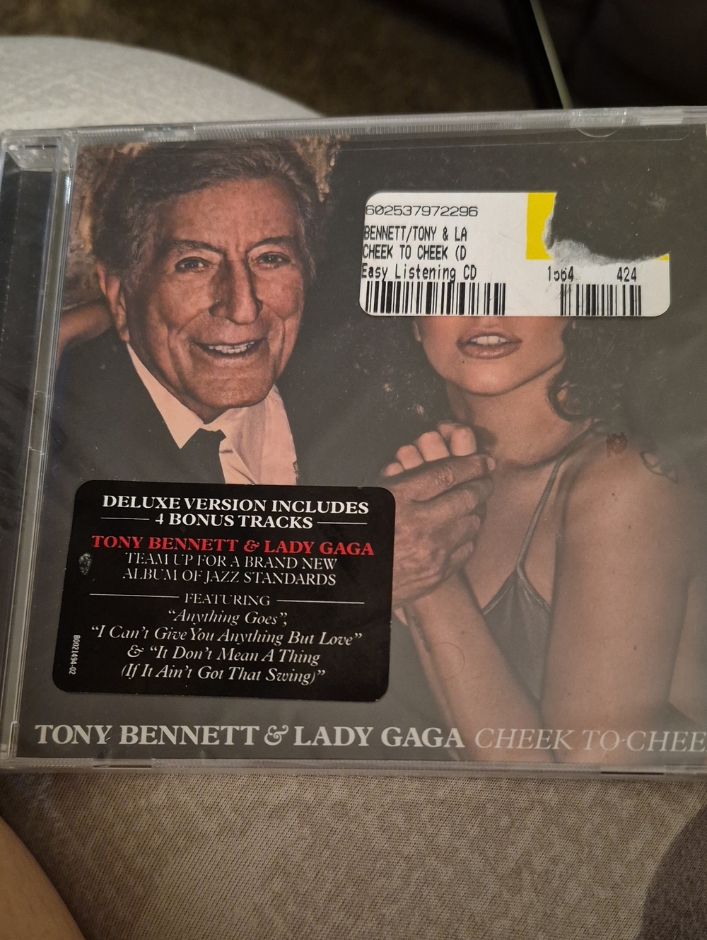 Tony Bennett & Lady Gaga "Cheek to Cheek" CD -